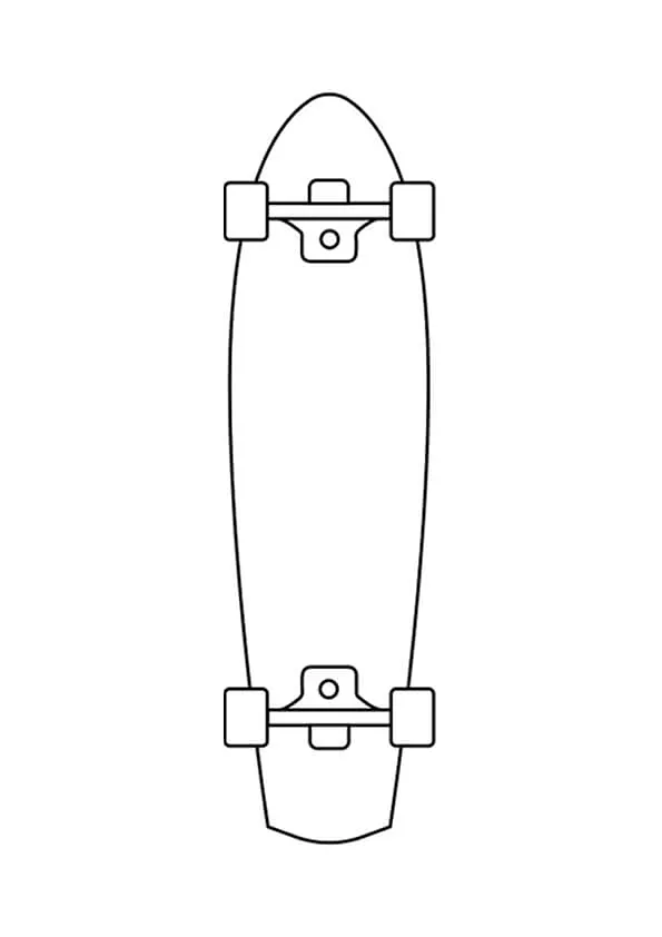 Skateboard Colouring Pages Skateboard Colouring Pages