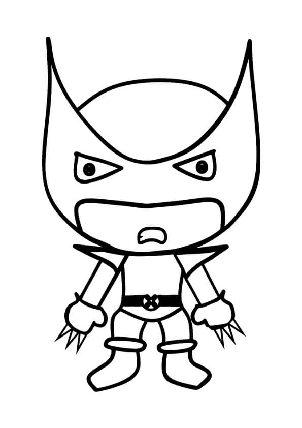 Superheroes Colouring Pages