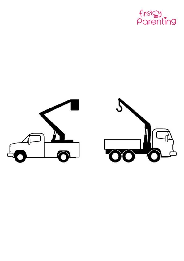 Truck Vehicle Transportation Coloring Page Colouring Pages
