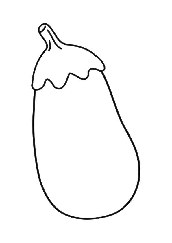 Vegetables Colouring Pages