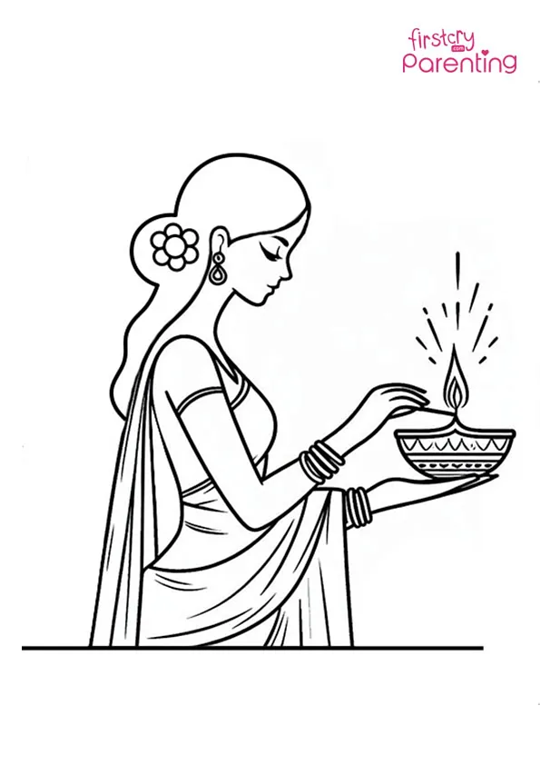 Events & Festivals Colouring Pages