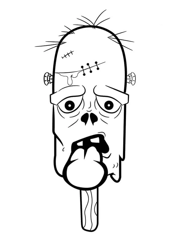 Zombie Colouring Pages Zombie Colouring Pages