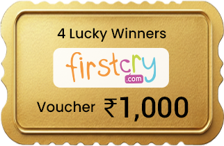 4 lucky winners to get firstcry vouchers Rs.1000 each