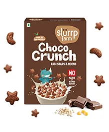 Slurrp Farm Choco Crunch Cereal No Maida, No Refined Sugar Ragi Stars and Moons - 300 g