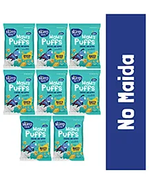 Slurrp Farm Mighty Munch Cheese & Herbs Puff - Pack of 8