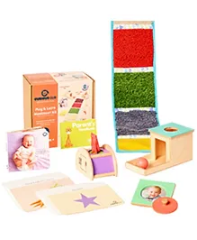 Curious Cub Montessori Learning Wooden Toys Box 4 (8pcs)