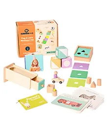 Curious Cub Montessori Learning Wooden Toys Box 5 (9pcs)