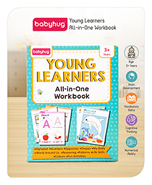  Babyhug Young Learners All In One Activity Workbook - English