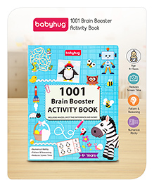  Babyhug 1001 Brain Booster Activity Book - English