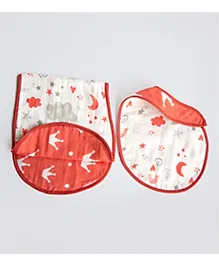 Yellow Doodle Magical Rainbows & Crowns Gift Basket - Red