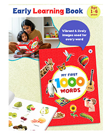 My First 1000 Words Early Learning Board Book - English