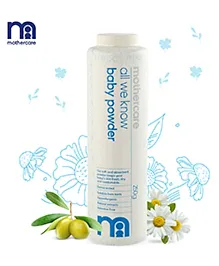 Mothercare Baby All We Know Baby Powder - 250 gm