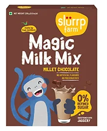 Slurrp Farm High Protein Chocolate Swirl Milk Mix - 250 gm