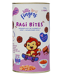 Little Fingers Ragi Brownie Fantasy Cookies - 150 gm