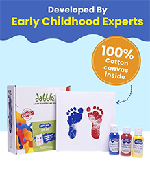 Dabble Baby Handprint & Footprint Kit | Safe, Non-Toxic Keepsake | Frame for Newborn Memories | Ideal Gift for Moms & Showers