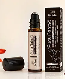 Nat Habit Under Eye Serum Pure Netraa For Puffiness & Dark Circles For Men & Women With Vitamin C & Retinol (9.2 ml)