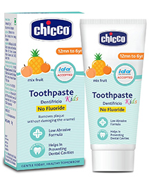 Chicco Dentifricio Toothpaste Mix Fruit Flavour - 50 gm