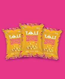 Taali Tikka Masala Makhana| Roasted-Not fried| Crunchy superfood Snack for Kids|60g Pack of 3