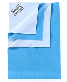 Babyhug Smart Dry Bed Protector Sheet Large - Sky Blue