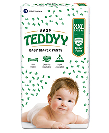 Teddyy Baby Easy Pant Diapers Double Extra Large 42 Diapers (Pack of 1)  15-25 kgs