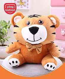 Play Nation Baby Tiger Soft Toy Multicolor - Height 21 cm