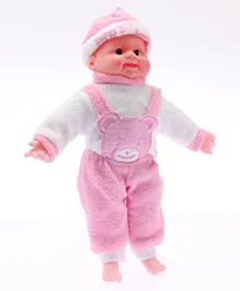 ToyMark Happy Baby Doll Light Pink -Height 34 cm