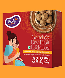 Early Foods Gond & Dry Fruits Laddoos - 250 g