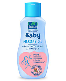 Parachute Advansed Baby Massage Oil for New Born 100% Virgin Coconut Oil  Clinically Proven for Better Growth Vitamin E & F- 200 ml