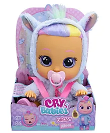 IMC Cry Babies Dressy Fantasy Jenna Baby Doll Multicolor - Height 24 cm