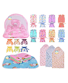 Kwitchy New Born Baby Gift Set Bedding & Clothing Combo - Pink