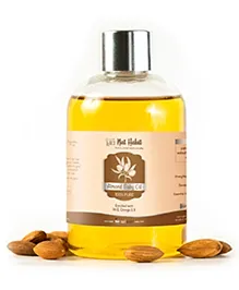Nat Habit 100% Pure Almond Baby Massage Oil  Nourishes Skin & Hair, Protects & Promotes Hair Growth  200ml