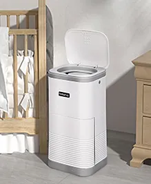 Babyhug Diaper Pail with Odor Lock Technology & Refill Bag - Capacity - 16L 