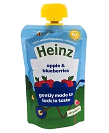 Heinz By Nature Apple & Blueberries - 100 g