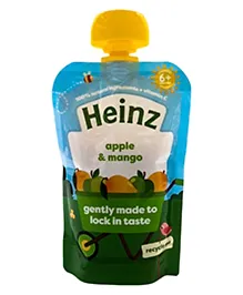 Heinz By Nature Apple & Mango Puree - 100 g