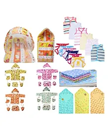 Fareto 42 in 1 New Born Baby Complete Daily Esentials - Multicolor