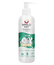 Mylo Baby Lotion for Kids Made Safe Certified Dermatologically Tested Long Lasting 24 Hours Moisturization Soothes Dryness, For All Skin Types