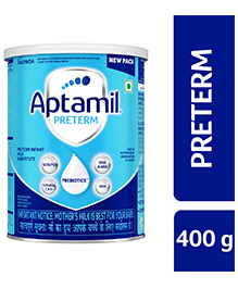 Aptamil Preterm Formula with DHA & ARA for Premature Babies - Immune & Growth Support, 400g