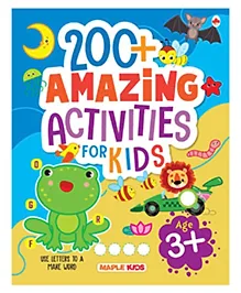 Brain Activity Book for Kids 200+ Amazing Activities - English