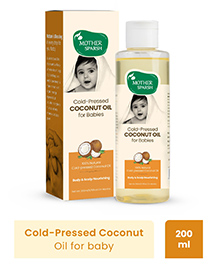 Mother Sparsh Baby Cold Pressed Coconut Oil - 200 ml