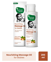 Mother Sparsh Baby Nourishing Baby Massage Oil - 200 ml
