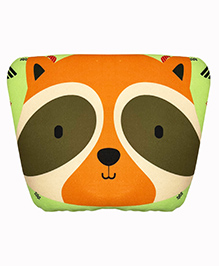 NEW COMERS Memory Foam Infant Baby Pillow for Preventing Head for Flat Head Syndrome -Parrot Green