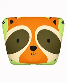 NEW COMERS Memory Foam Infant Baby Pillow for Preventing Head for Flat Head Syndrome -Parrot Green