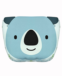 NEW COMERS Memory Foam Infant Baby Pillow for Preventing Head for Flat Head Syndrome -Sky Blue