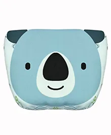 NEW COMERS Memory Foam Infant Baby Pillow for Preventing Head for Flat Head Syndrome -Sky Blue