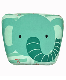 NEW COMERS Memory Foam Infant Baby Pillow for Preventing Head for Flat Head Syndrome -Green