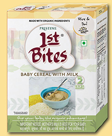 Pristine 1st BITES Baby Cereal 300g Baby Food (8-24 Months) Stage-2, 100% Organic Rice & Dal Infant Food