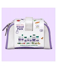 Himalaya Happy Baby Travel Kit Pack of 7 - 450 ml & 150 g
