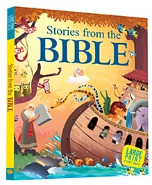 Stories from the Bible Jesus Story Books Bible Stories Large Print Story Books Paperback - English