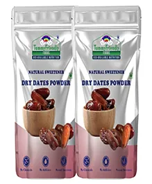 TummyFriendly Foods Dry Dates Powder from Premium Arabian Dates Kharek Powder Cereal (400 g, Pack of 2)