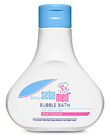 Sebamed Baby Bubble Bath|pH 5.5|With Chamomile|Soap Free|No Tears|200 ml